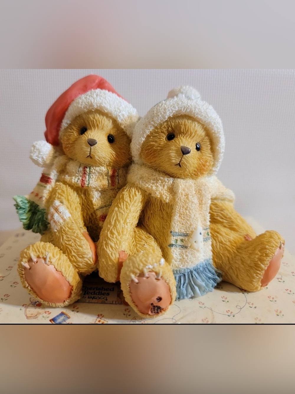 Cherished Teddies "Jamie and Ashley - I'm All Wrapped Up In Your Love" 141224